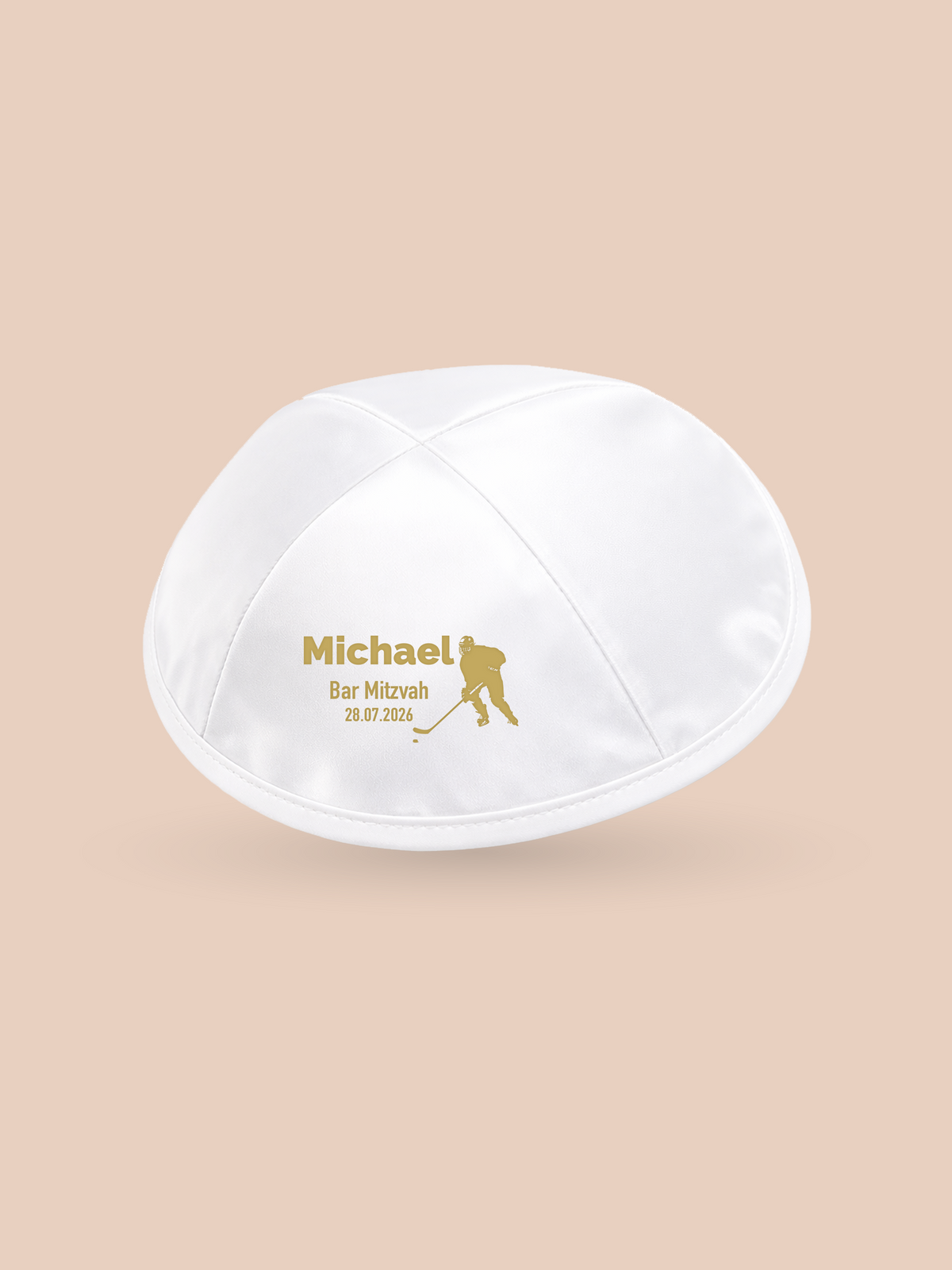 Hockey Player – Bar Mitzvah Kippah
