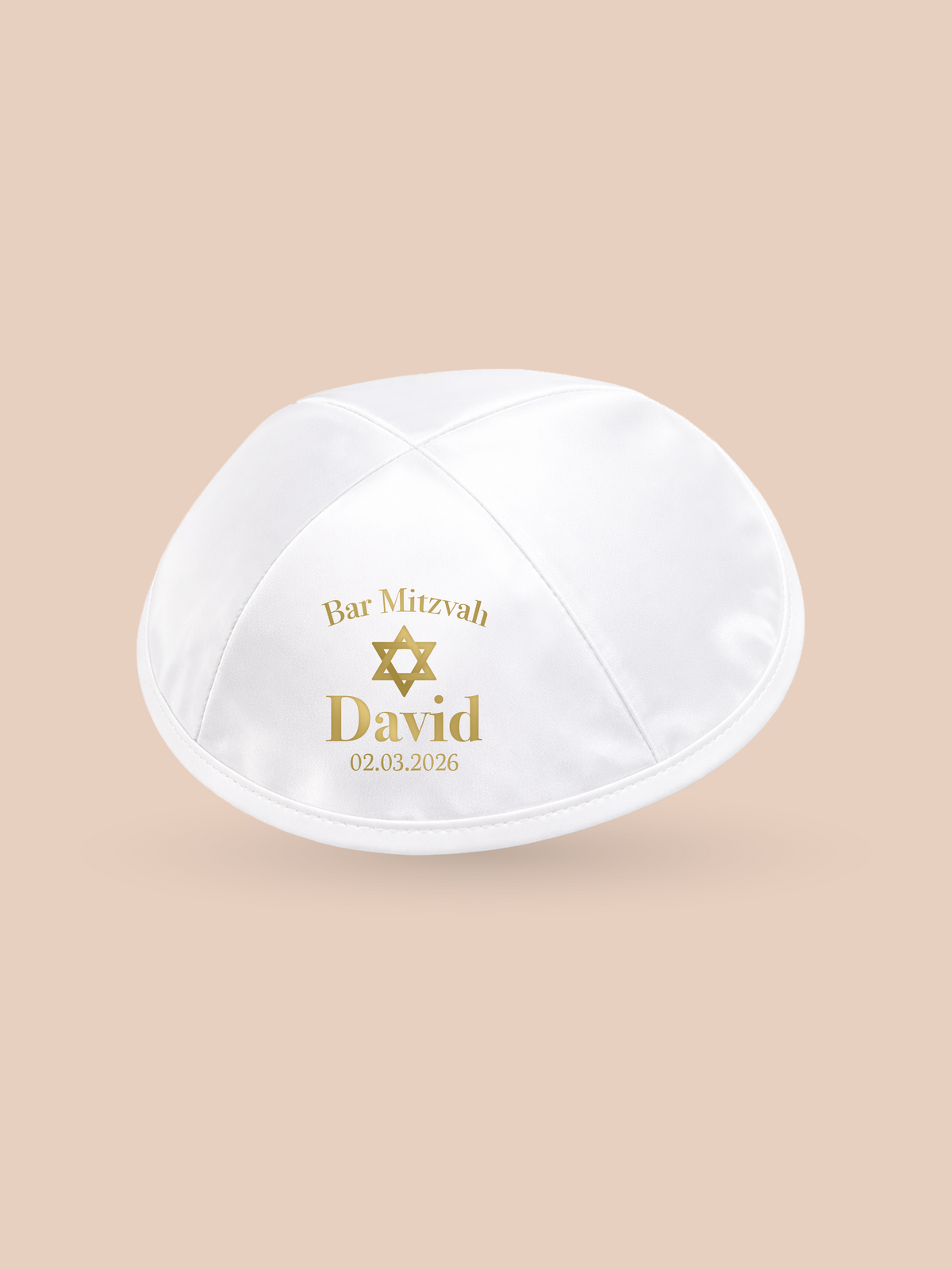 Star of David – Bar Mitzvah Kippah