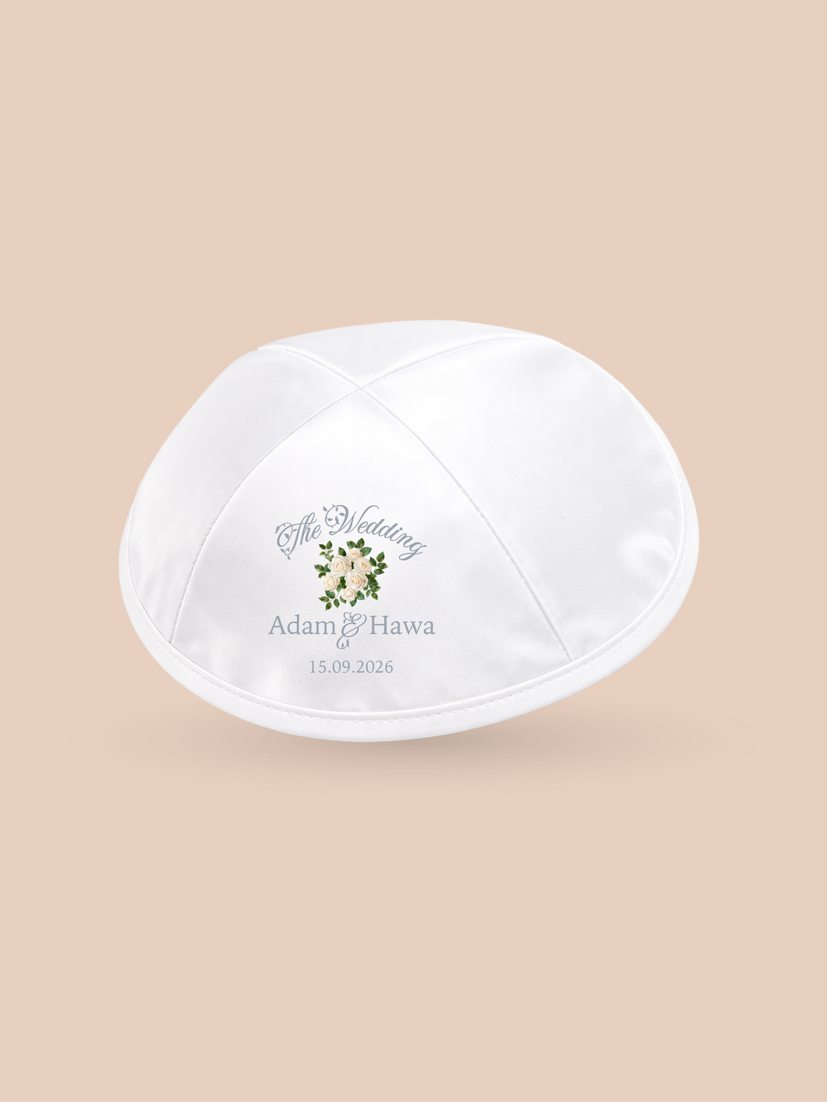 Floral Bouquet – Wedding Kippah