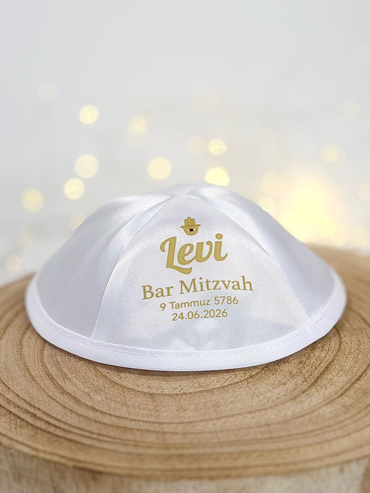 Hamsa Hand (Classic) – Bar Mitzvah Kippah