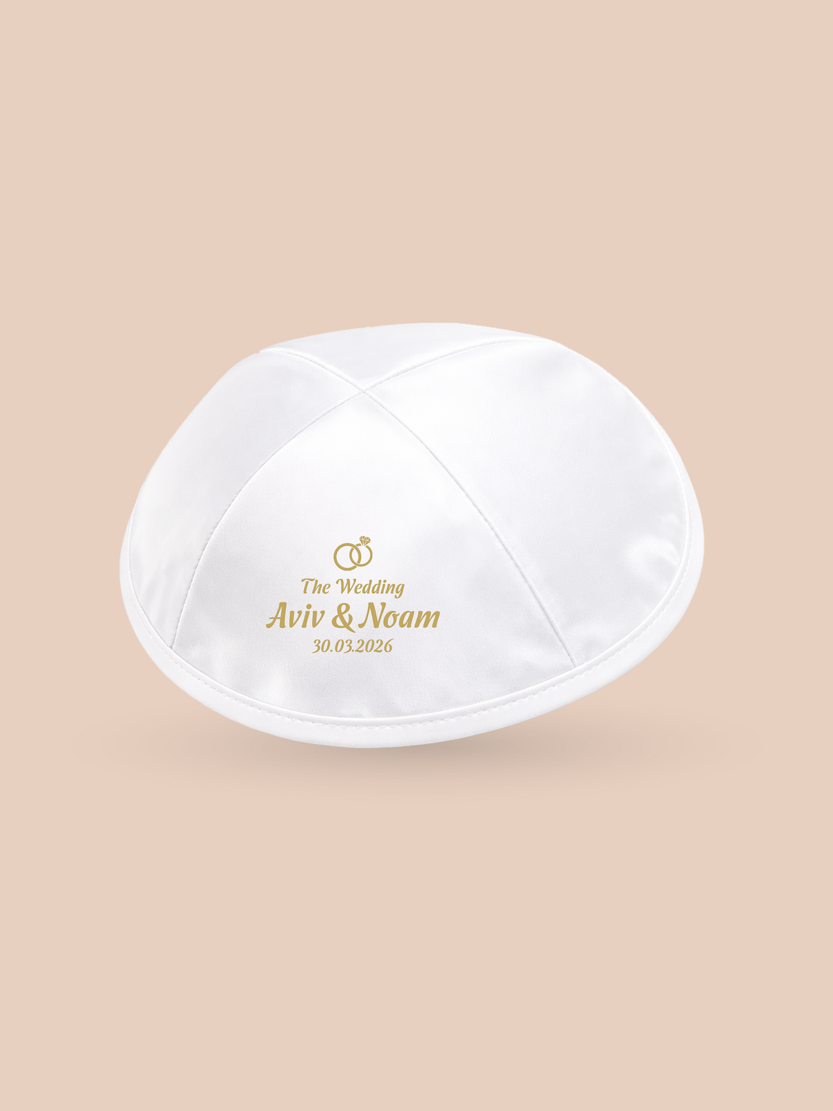 Simple Rings – Wedding Kippah