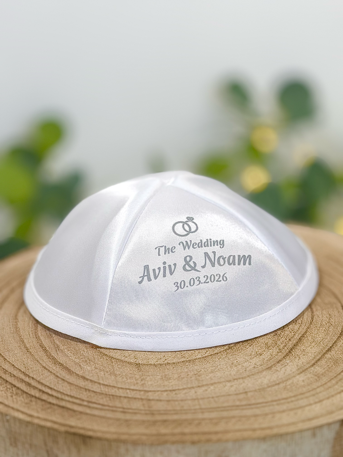 Simple Rings – Wedding Kippah