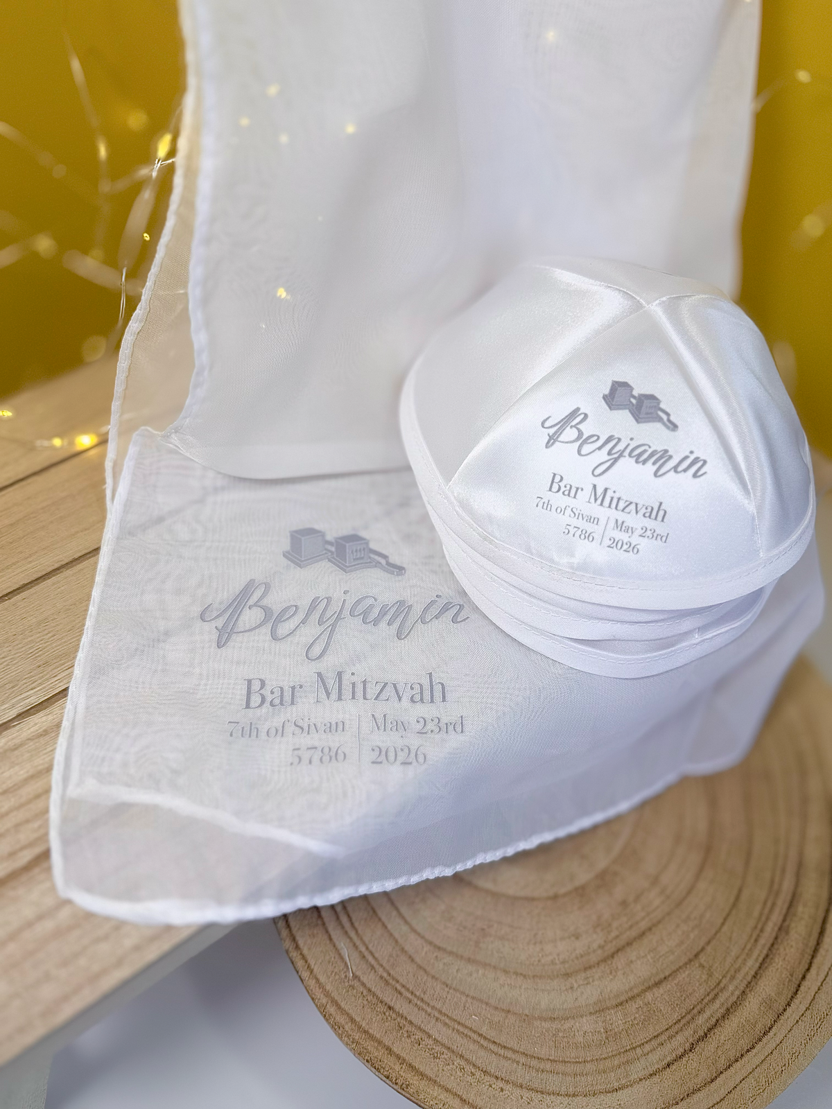 Tefillin – Bar Mitzvah Kippah