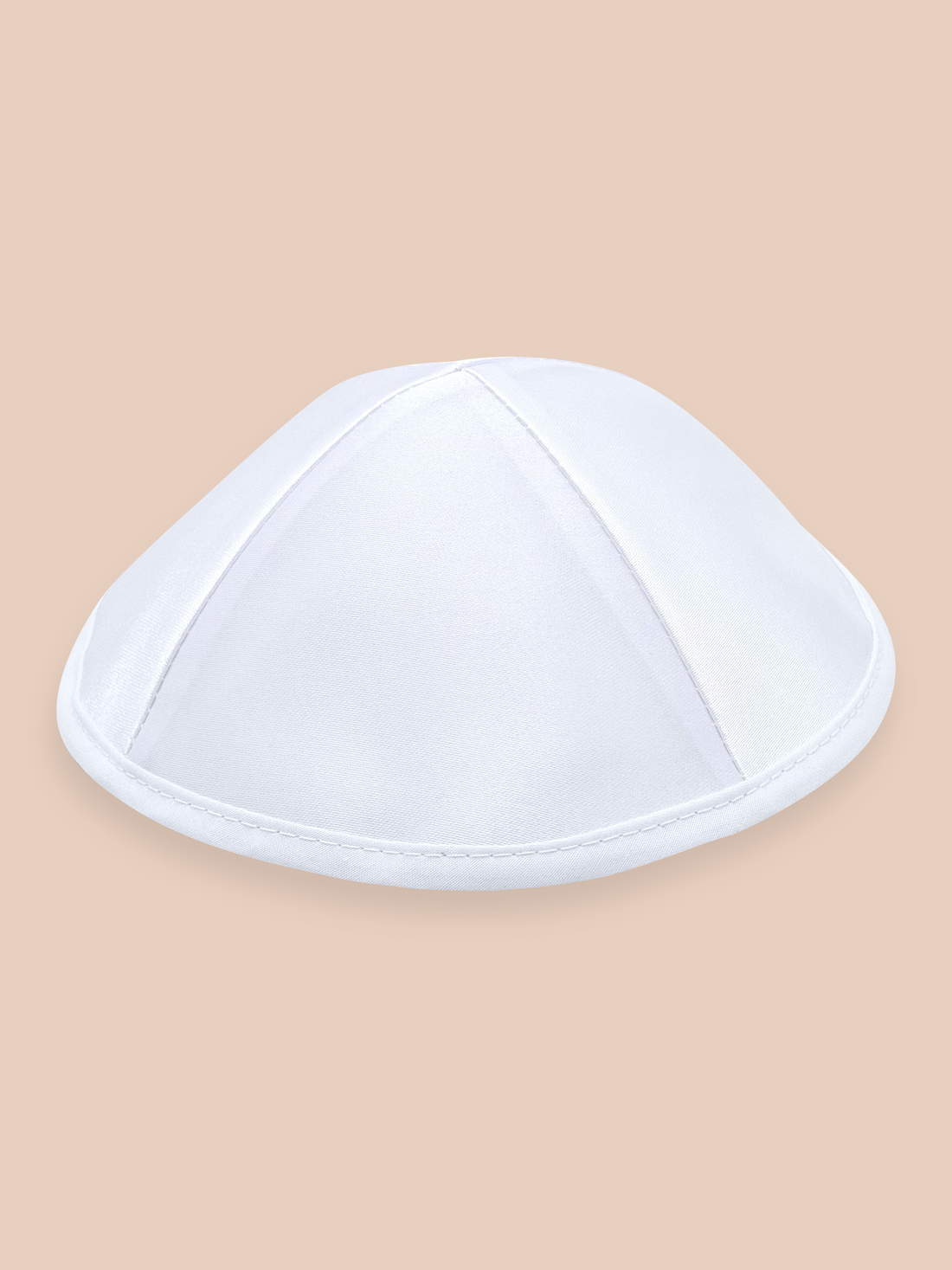Blank Lined Satin Kippah
