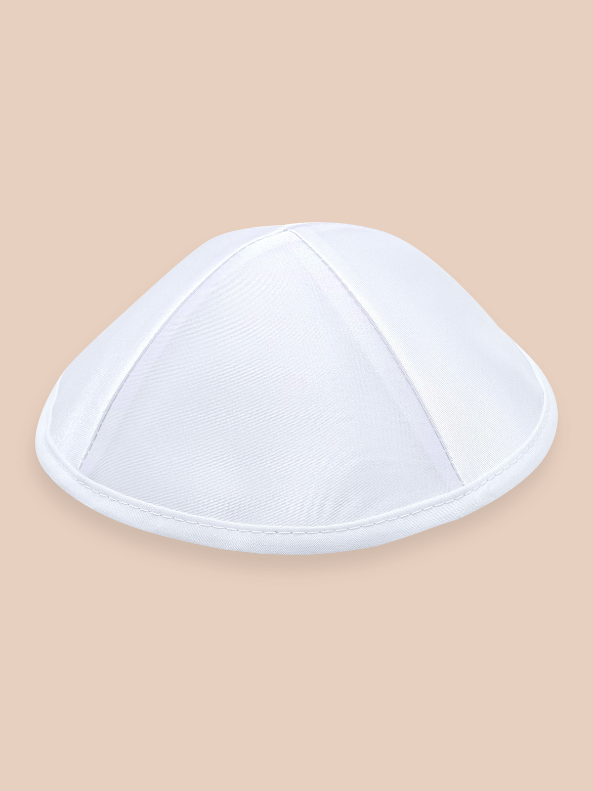 Blank Lined Satin Kippah